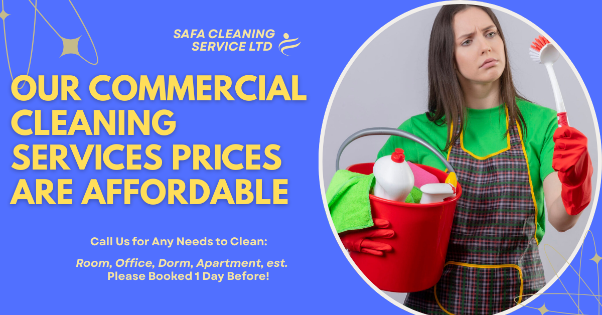 Our Commercial cleaning services prices are affordable