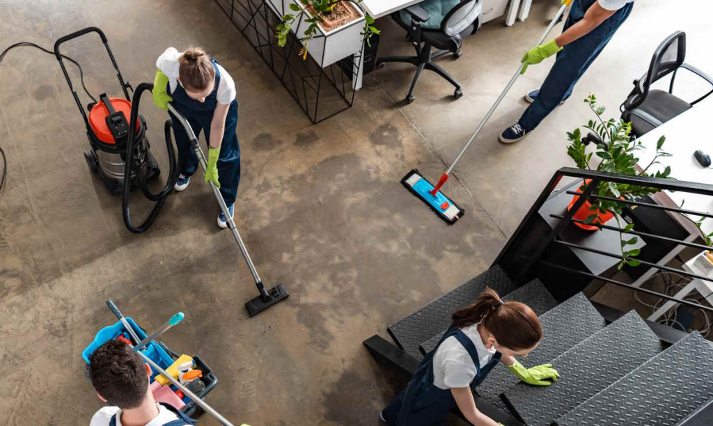 Commercial office cleaning services London