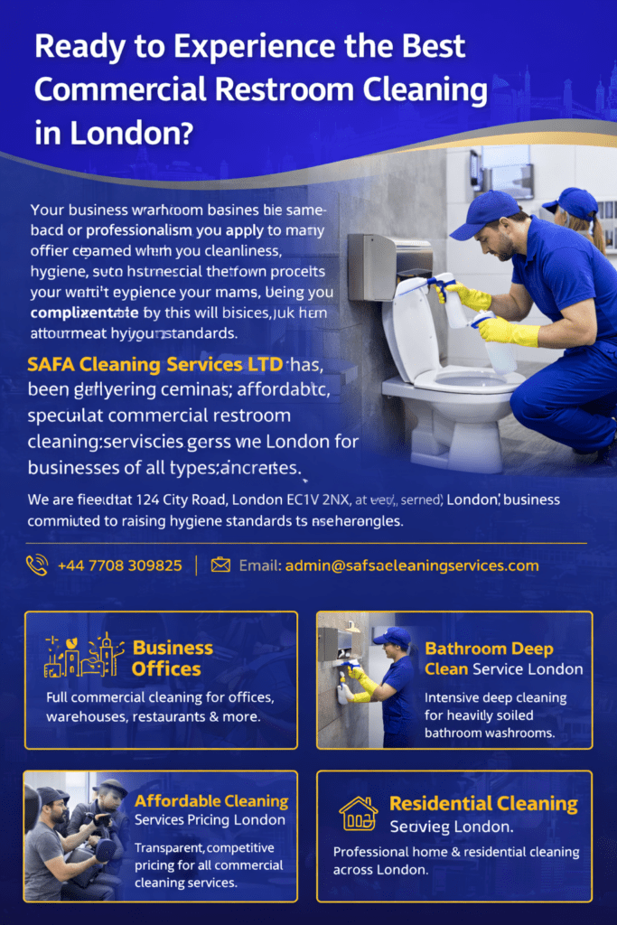 Ready to Experience the Best Commercial Restroom Cleaning in London?