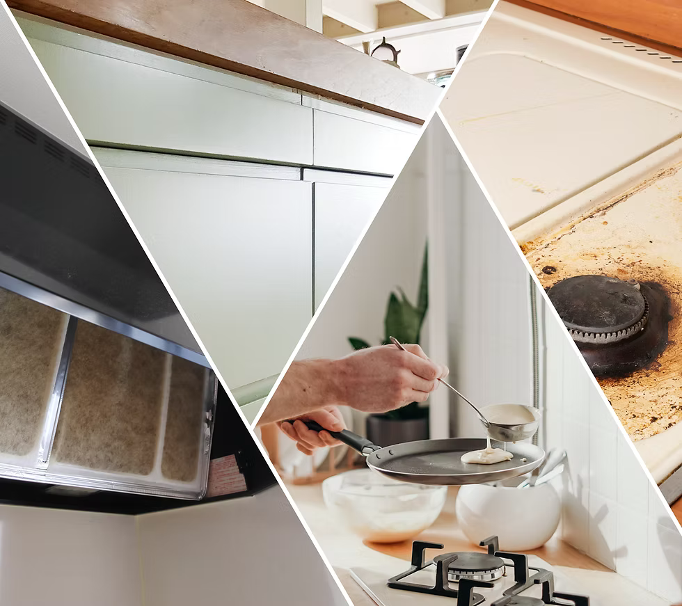 How to Clean Grease Off Kitchen Cabinets