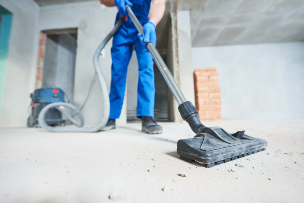 silica dust removal post build cleaning in London
